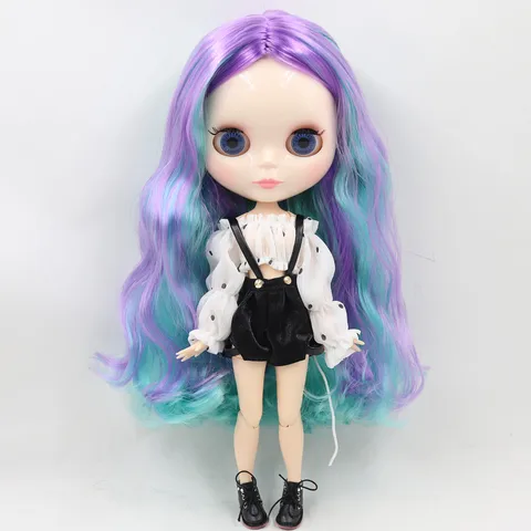 Кукла ICY DBS Blyth No 2 БЕЛАЯ и черная кожа Шарнирное тело 1/6 BJD Специальная цена Игрушка в подарок