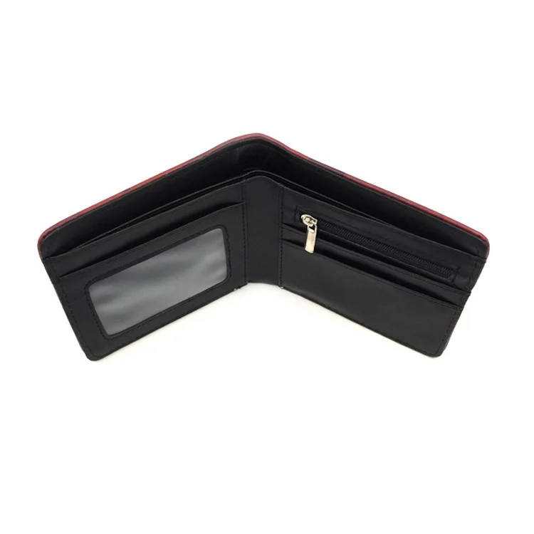 Новые кошельки из аниме Какаси и Саске кошелек с рисунком деревни ЧЕРНЫХ ЛИСТЬЕВ