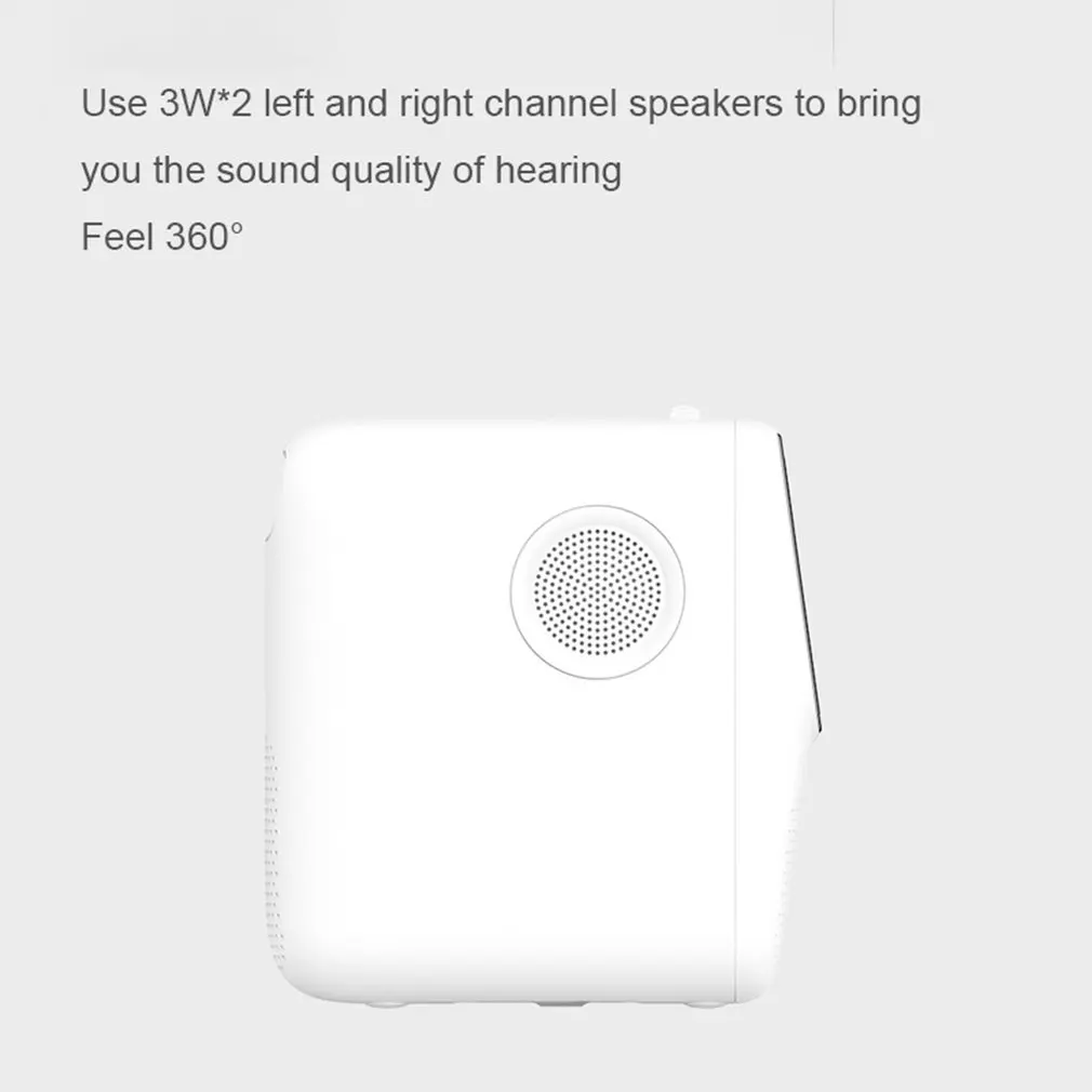 T2 LCD LED Projector 1080P Device Vertical Correction Mini Portable Home Theater Projector Global Version