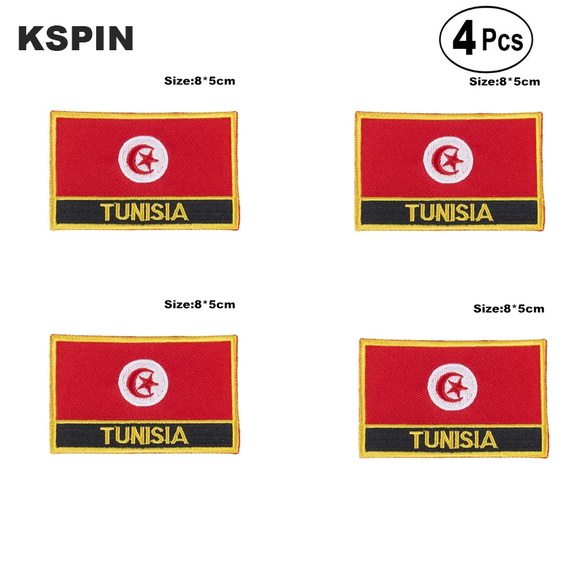 Того Shiled форма флаг нашивки с национальным флагом для одежды DIY украшения PT0051