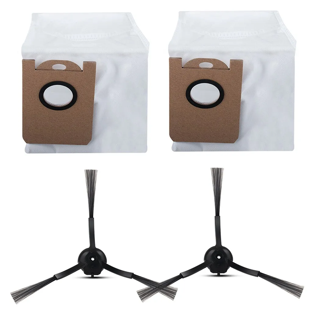 

4pcs For Uoni V980MAX Robot Vacuum Cleaner Parts Dust Bag Side Brush Vacuum Cleaner Replacement Kit For Home Cleaning