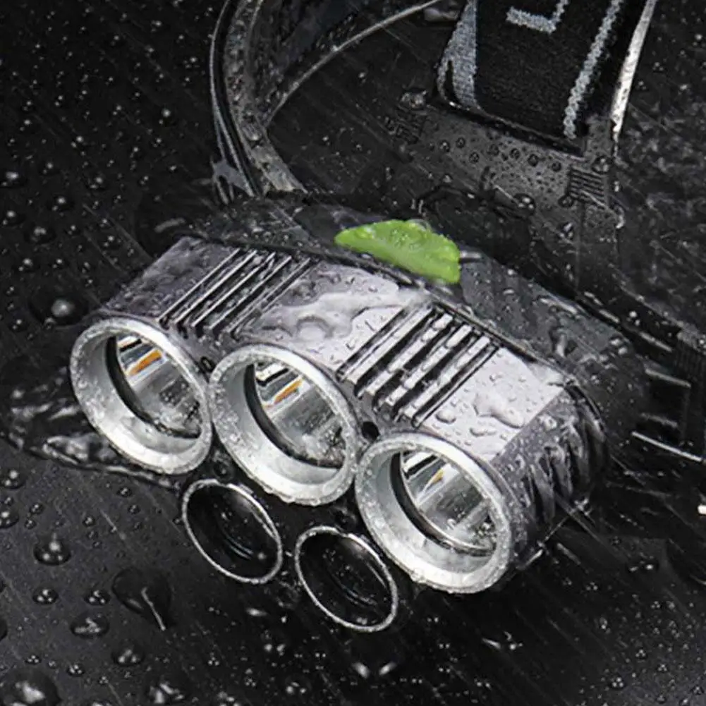 Ультраяркий светодиодный налобный фонарь s T6 + XPE, 6 режимов работы, зарядка через USB, для улицы, кемпинга, бега, L7Y9