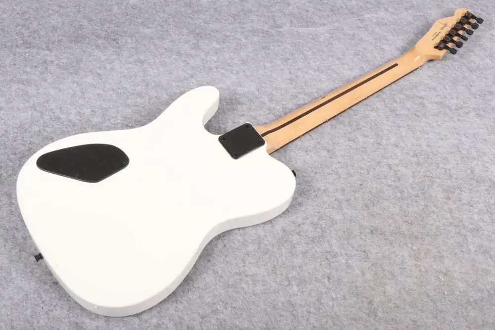 Китай чистый белый Jim Root Artist серии TL электрогитара черный пикапы клен шеи
