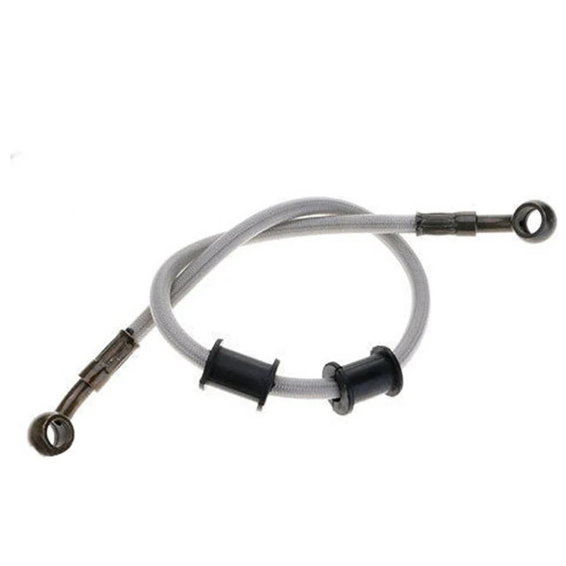 

50cm-120cm Motorcycle brake Hose Braided Steel Brake Clutch Oil Hose Line A0NE