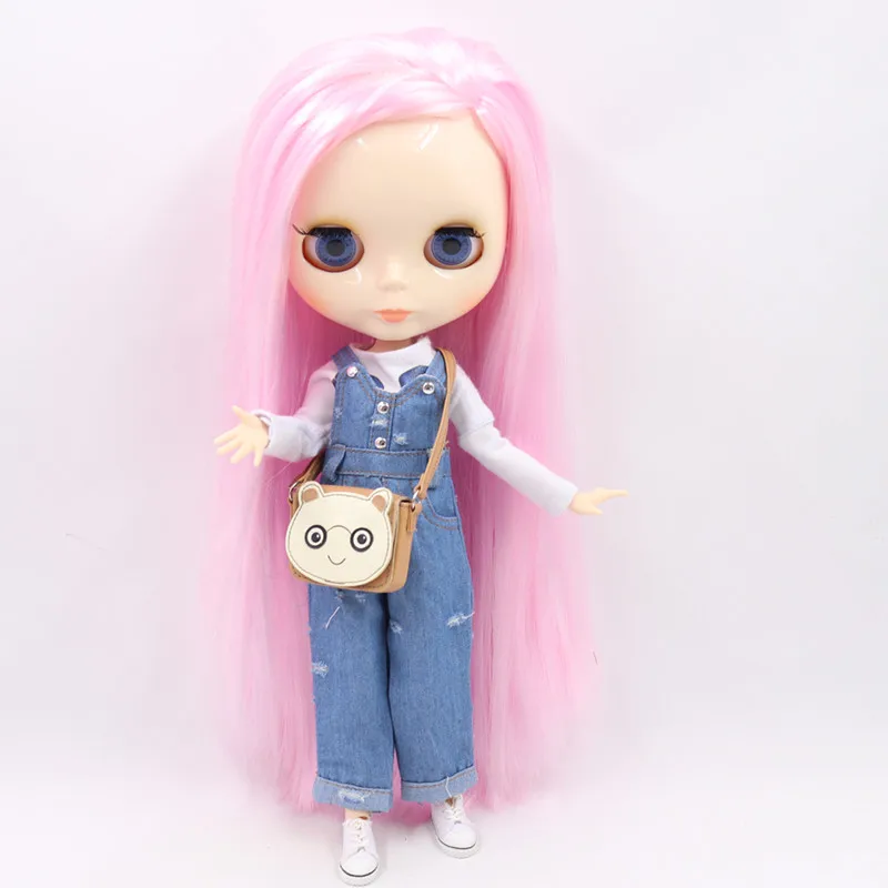 ICY DBS Blyth Doll 1/6 Joint Body 30CM BJD toys white shiny face with extra hands AB and faceplate DIY Fashion Dolls girl gift | Игрушки и
