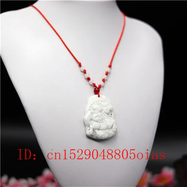 Подвеска из натурального белого фарфора в виде лошади подвеска ювелирные