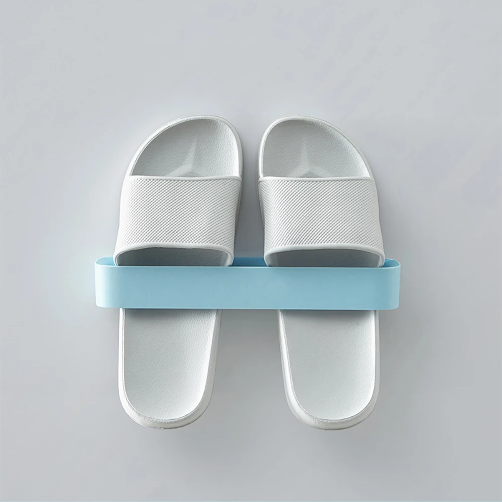 Stereo Shoe Rack Saves a Space to shoe storage Receive Without Mark Wear Bathroom Wall Hang Type Slipper Shelf | Дом и сад