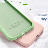 candy soft liquid silicone case for huawei p30 lite pro case