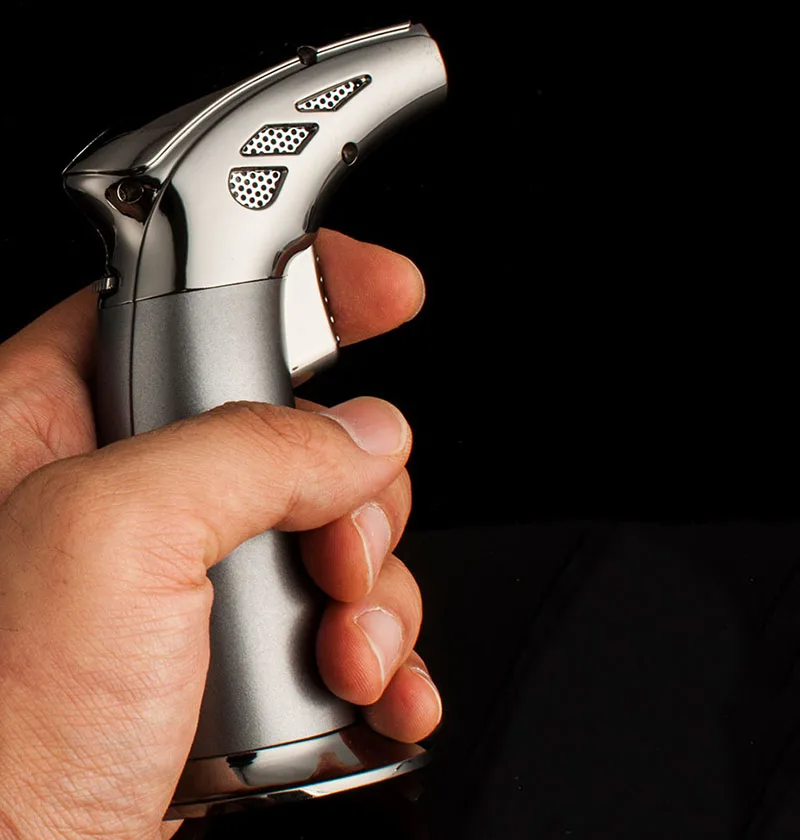 Большая ветрозащитная Зажигалка jobon пистолет для сварки огня прямого