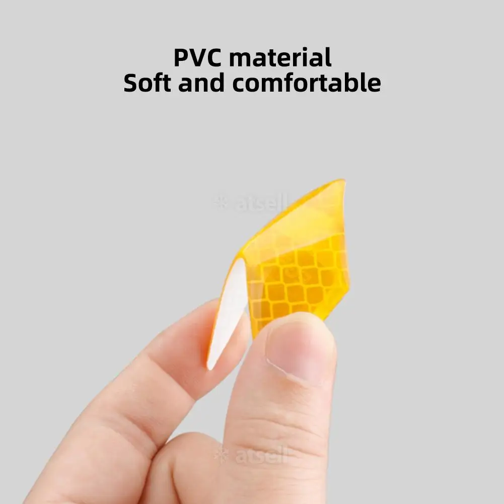 12 шт Светоотражающая наклейка для автомобиля и рисунком стрел предупреждающие