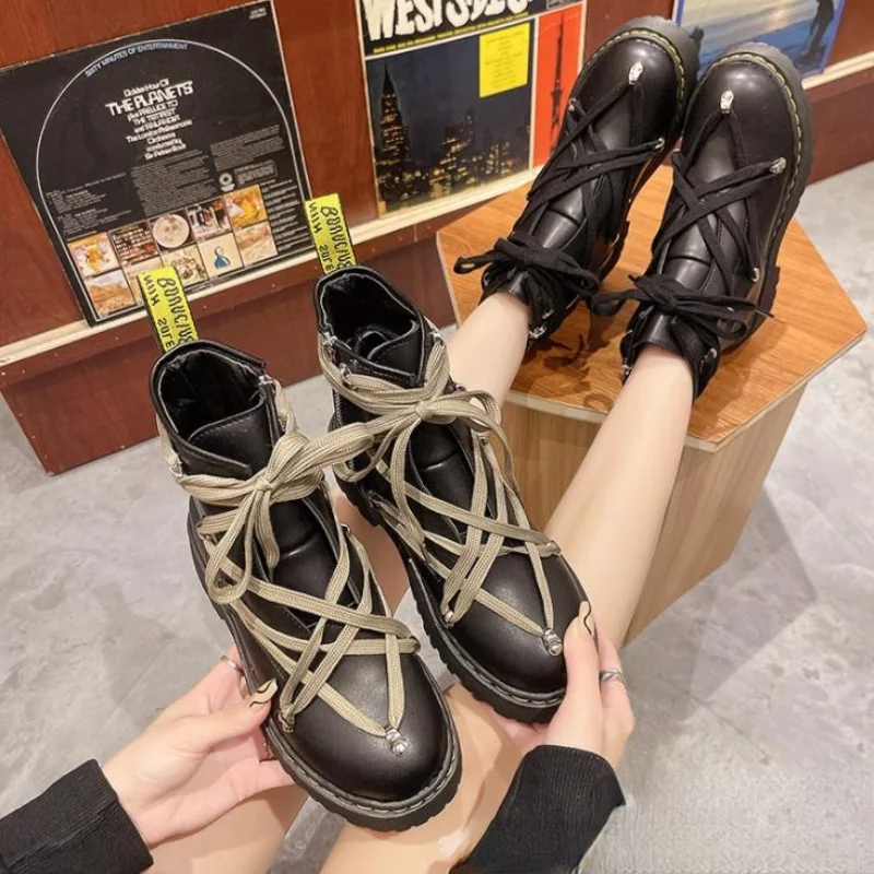 Женские сапоги зимнии женшинам botas coturno feminino salto saltos femininos luxo goth кожаные ботильоны
