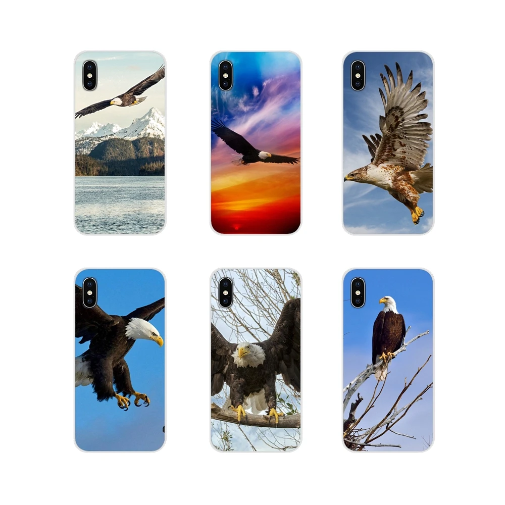 Для Samsung Galaxy A3 A5 A7 A9 A8 Star A6 Plus 2018 2015 2016 2017 Bald Eagle in Flight аксессуары чехлы для
