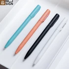 Цветные ручки Youpin Nusign с черным стержнем 0,5 мм, с черным стержнем, поворотный переключатель, гладкое письмо