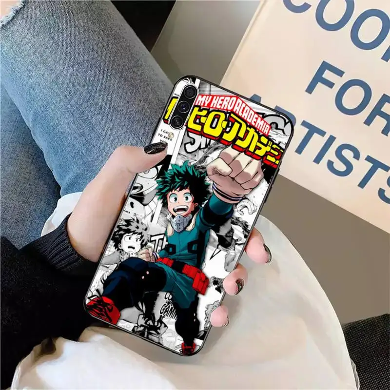 

Deku Izuku Midoriya My Hero Academia Phone Case For Samsung galaxy A S note 10 7 8 9 20 30 31 40 50 51 70 71 21 s ultra plus