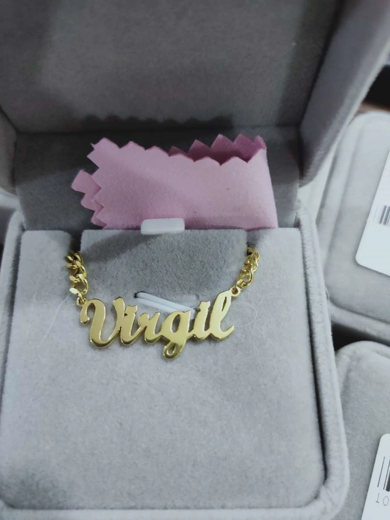 Кубинская цепочка ожерелье кулон Индивидуальные ювелирные изделия