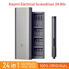 Набор прецизионных электрических отверток Xiaomi Mijia 24 в 1, 2 редуктора, крутящий момент 400, винт Type-C, перезаряжаемый, магнитный, алюминиевый корпус