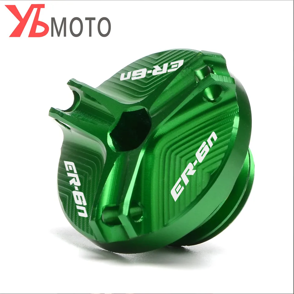 Быстрая доставка двигатель мотоцикла Магнитный слив масла разъем для Kawasaki ER 6N ER6N