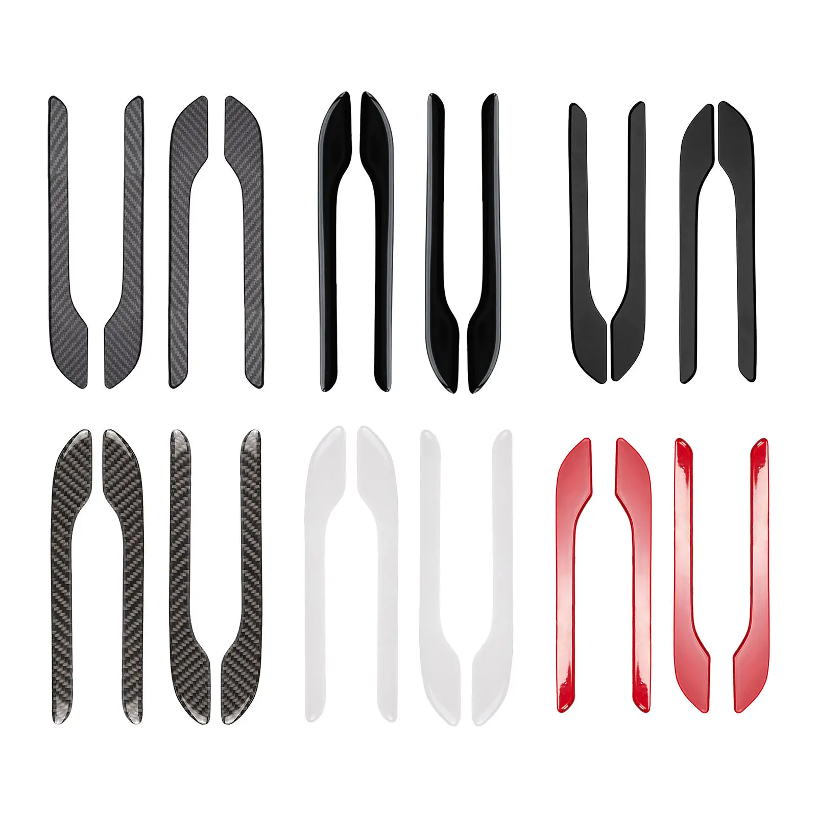 

4Pcs Car Door Handle Cover Left and Right Exterior Protector Trim Fit for Tesla Model 3