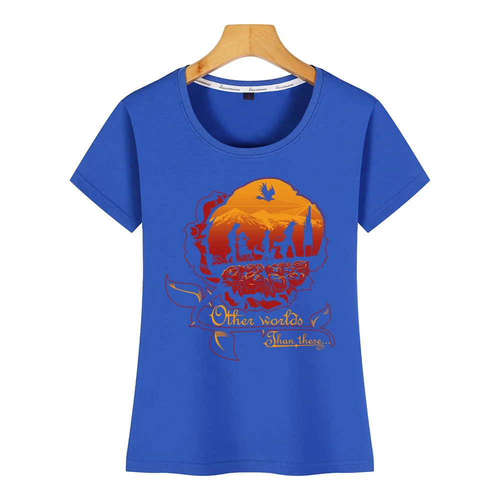 Женская футболка с надписями dark tower другой мир|Футболки| |