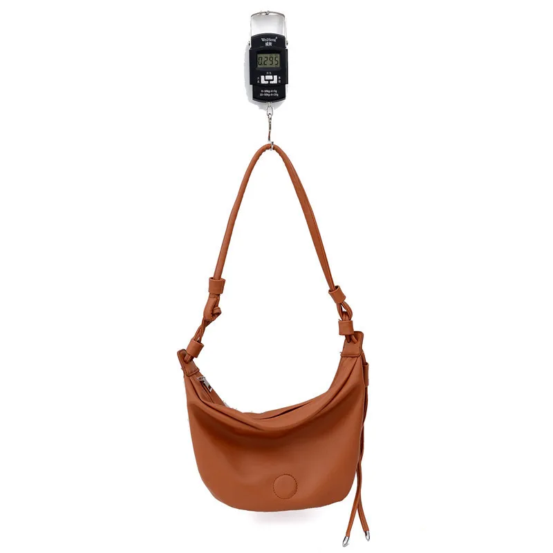 

YBYT new fashion hobos crossbody bags for women messenger bag soft solid PU leather shoulder bag female luxury handbags tote bag