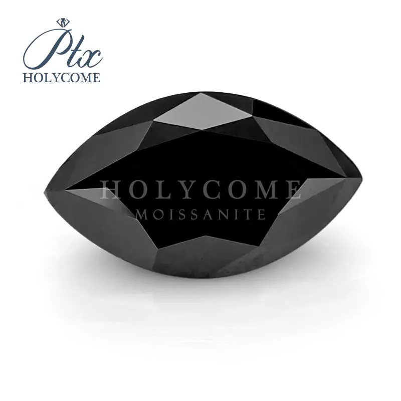 3x2 мм горячая Распродажа Муассанит поставщик черного груша для муассанит кольцо