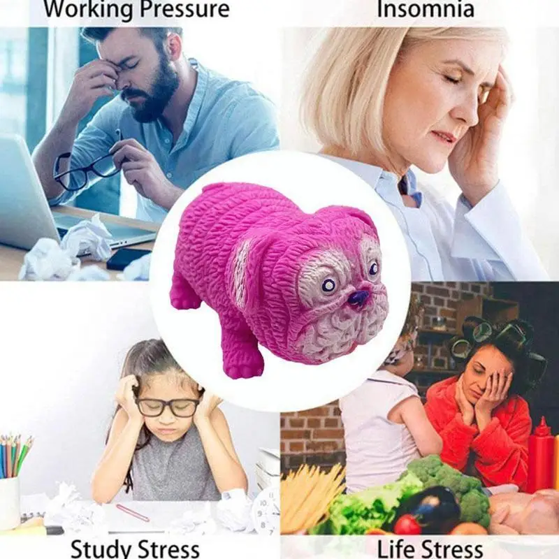 

Animal Fidget Toys Puzzle Squeeze Dog Simulation Decompression And Kids Party Toy For Men Holiday Toy Gifts Anti-Stress L9H4