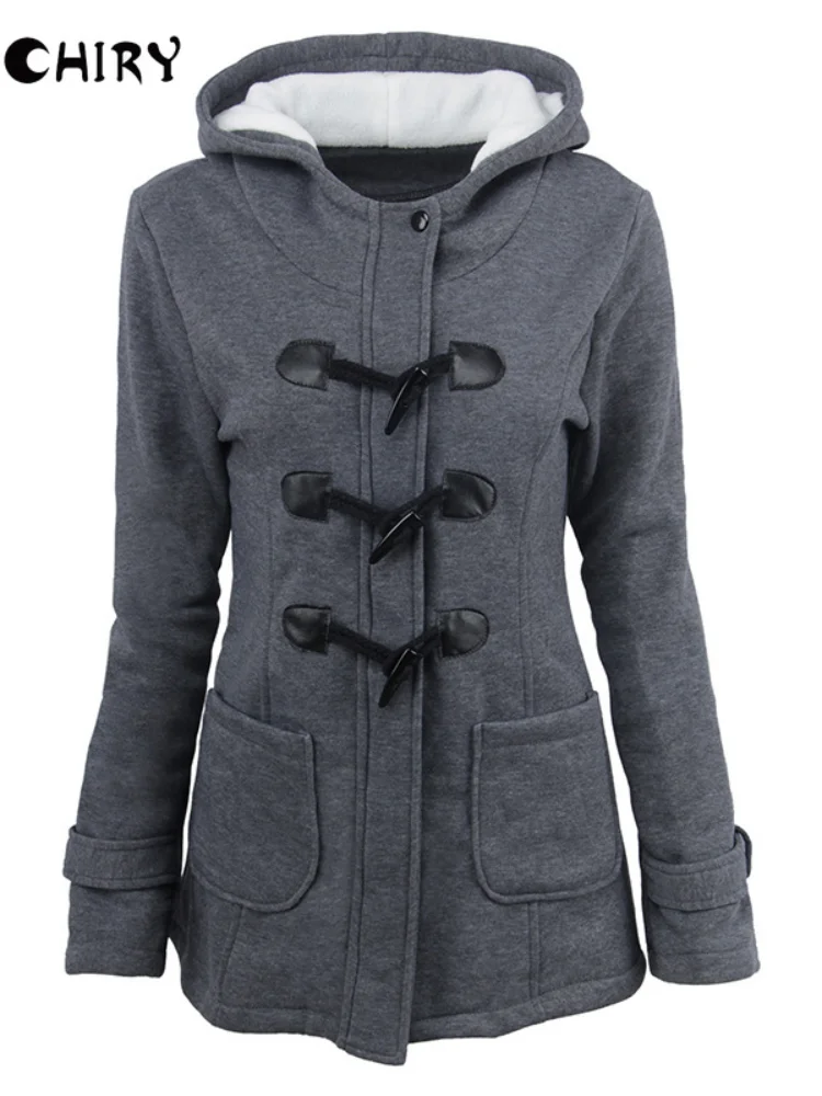 HENCHIRY Европейская и американская хлопковая стеганая куртка женская зимняя