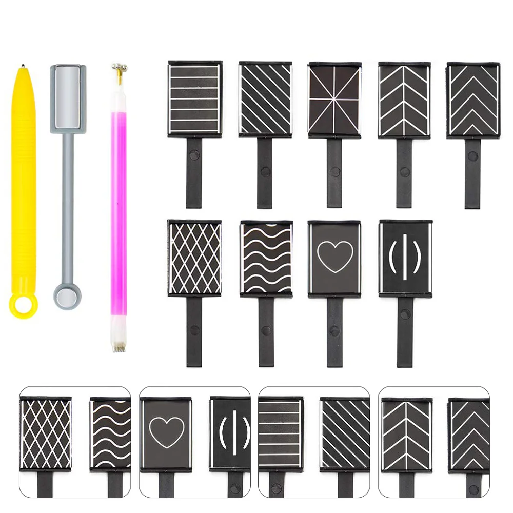 

1 Set/12pcs Nail Art Magnet Tool Cat Eye Magnet Nail Polish Special Magnet