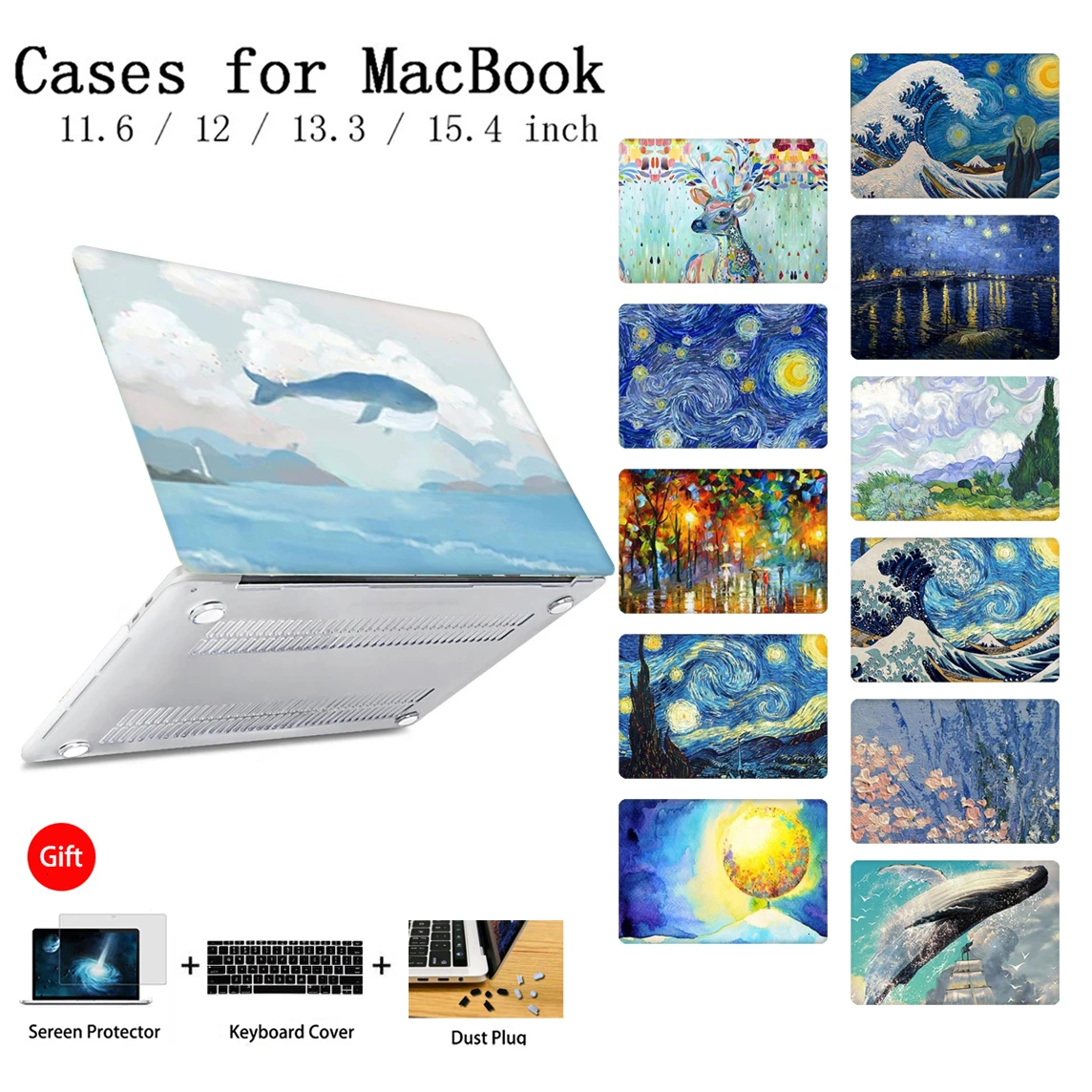 Новый чехол для Apple MacBook Air 13 2019 A1466 Pro 3 15 retina 11 12 Сенсорная панель A2159 корпус