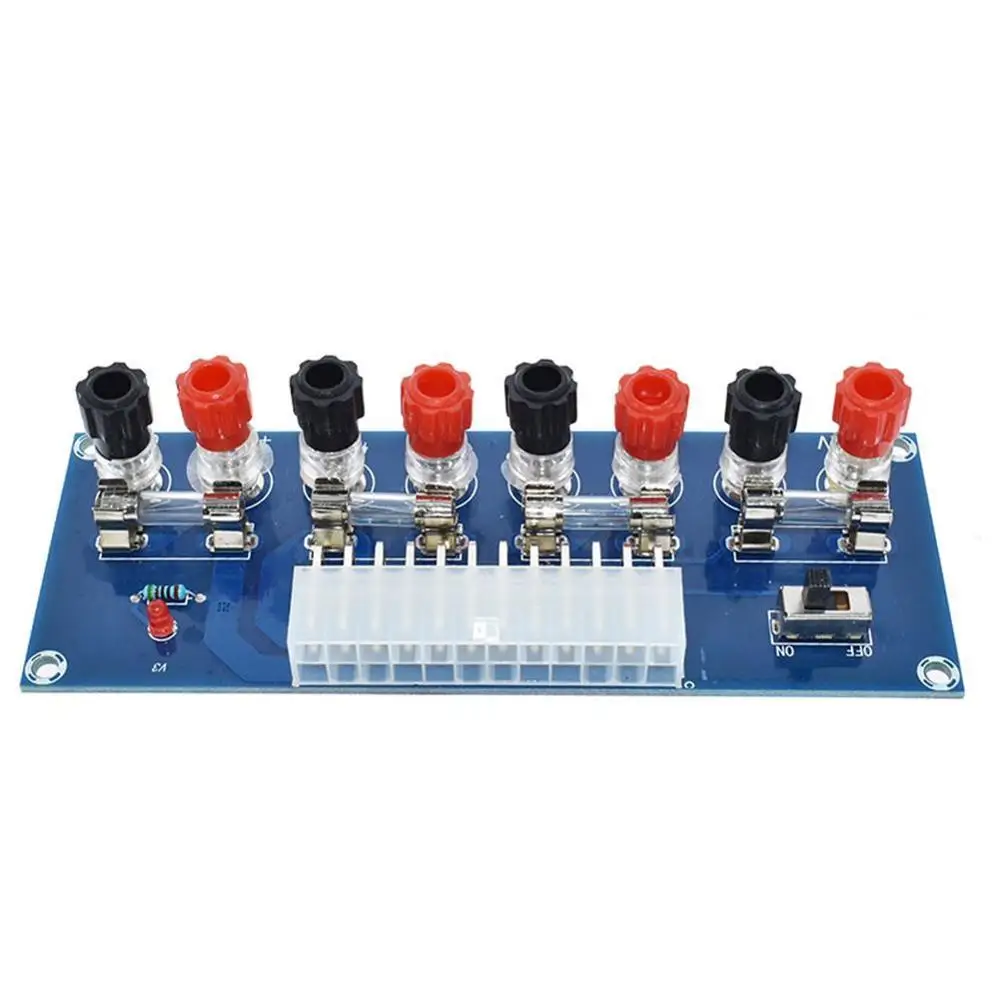 

XH-M229 Desktop PC Chassis Power ATX Transfer to Adapter Supply Circuit Module Outlet Power Terminal 24pins Output 24Pin Bo D0J9