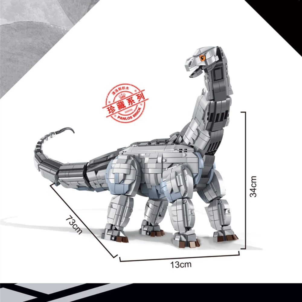 Creative Expert Ideas Deep Sea Mosasaur Brontosaurus Dinosaurs Moc Brick Building Blocks Jurassic World Park Model 611005 611006 | Игрушки и