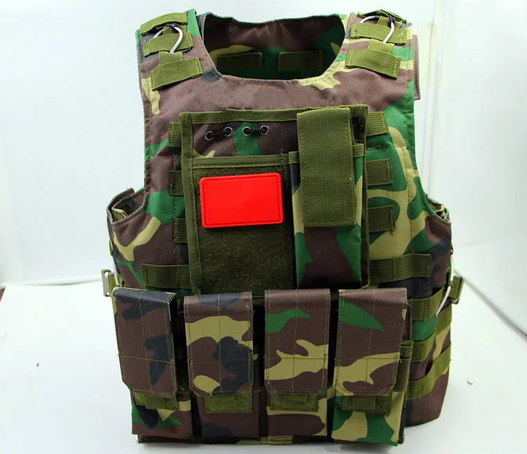 Тактический жилет, военная техника, штурмовой Жилет Molle Airsoft, верхняя одежда, охотничий Камуфляжный жилет, боевой жилет - Цвет: jungle