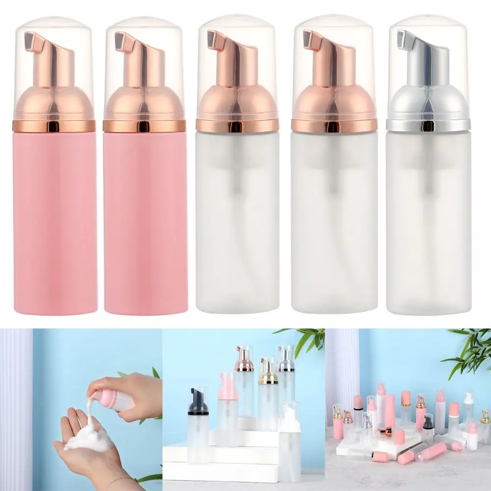 

30/50/80/100ml Plastic Foaming Bottle Soap Mousses Liquid Dispenser empty Shampoo Lotion Bottling Foam Refillable Bottles