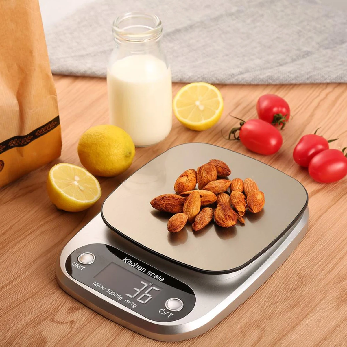 

10kg/1g Digital Kitchen Scale Food LCD digital display Electronic Weighing Scale With low battery and over-load indication