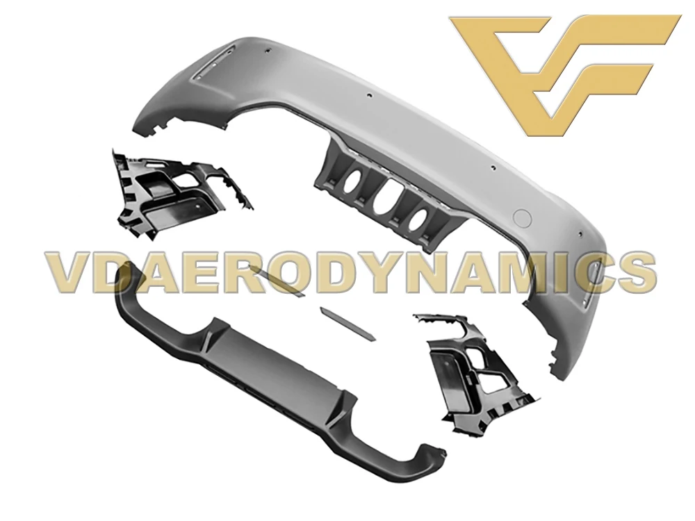 Полный комплект для переднего и заднего бампера подходит 14 20 BMW F22 218i 218d 220i 220d 228i 225d