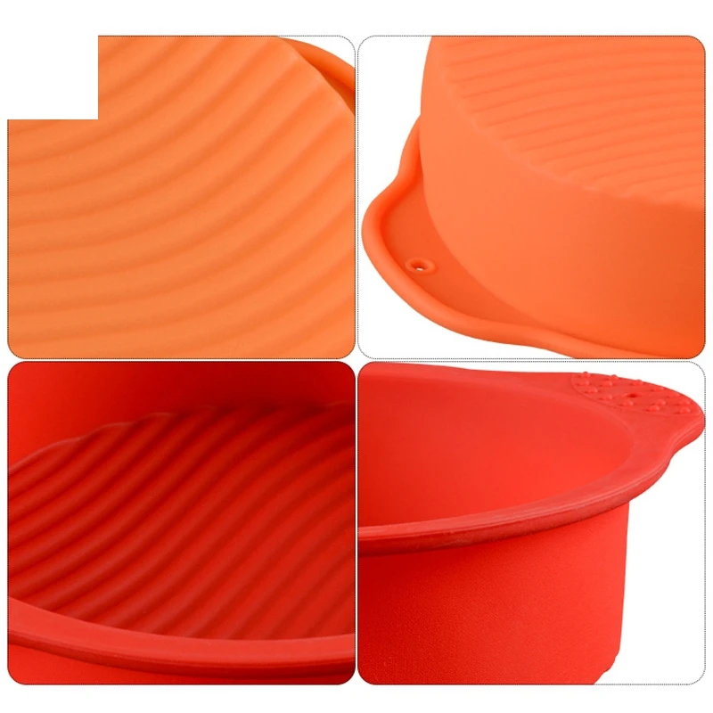 Силиконовая форма для выпечки торта волнистый узор мусса десертные торты