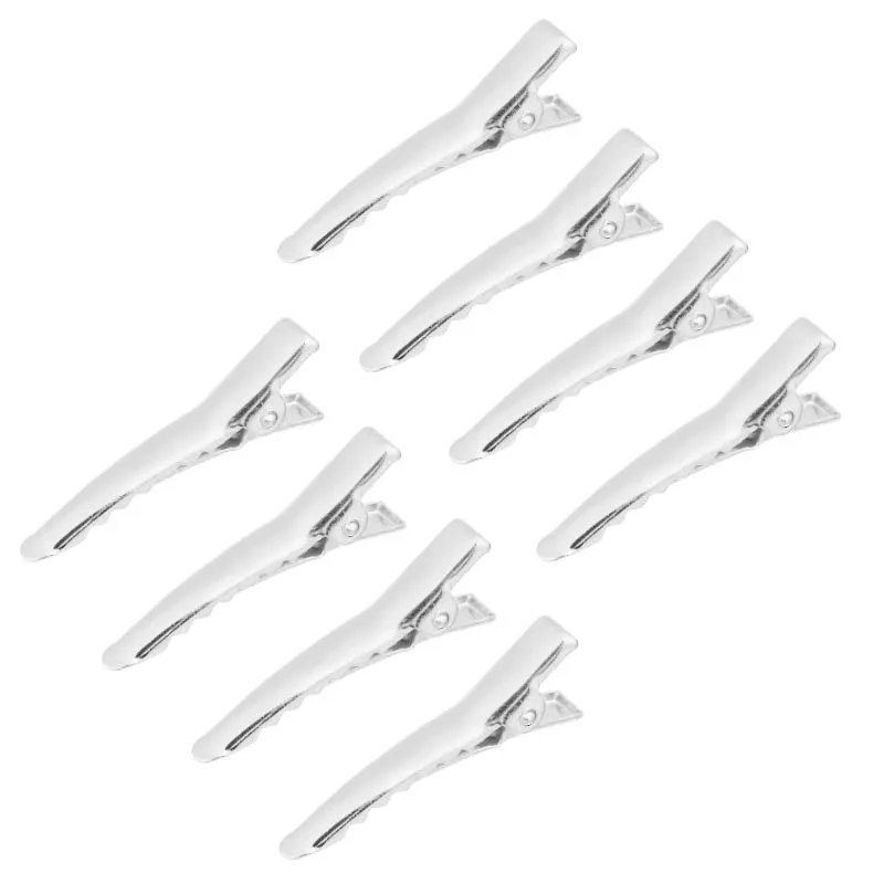 Заколки для волос 50 шт./лот золотого цвета с одним зубцом Утконос Аллигатор