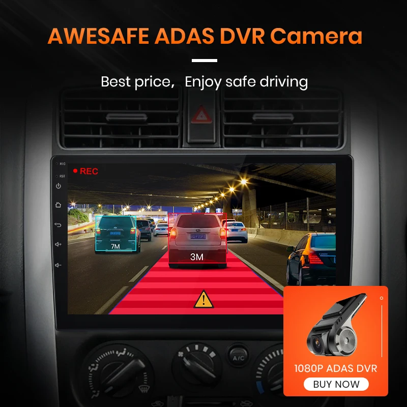 AWESAFE 2дин магнитола для Suzuki Jimny 3 2005 - 2019 2007 8-ЯДЕР 8 + 256ГБ Штатная 2 din android DSP RDS FM DAB+