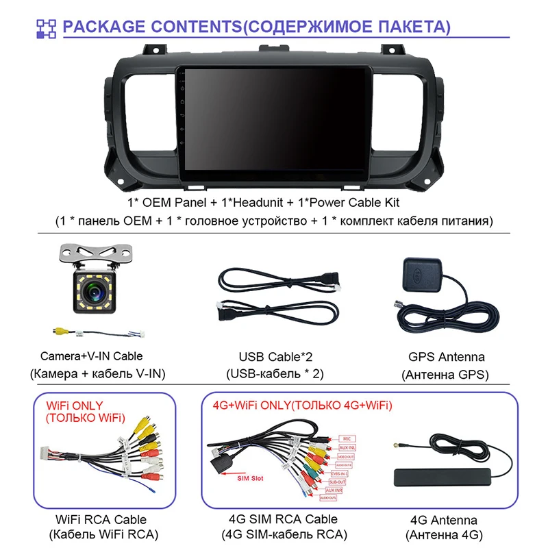 

EKIY Blu-ray IPS DSP 6+128G Android10 Car For Citroen Jumpy 3 SpaceTourer 2016 - 2021 Radio Multimedia Video Stereo Navi Carplay