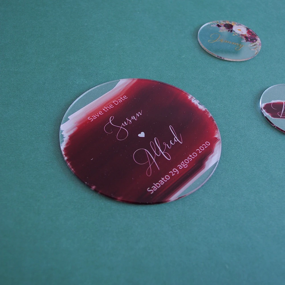 10 шт. акриловые Пригласительные открытки | Дом и сад