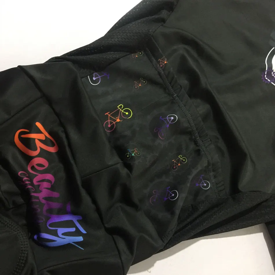 Женский трикотажный Костюм Pro team на заказ, топ продаж, одежда для велосипеда, дышащая быстросохнущая одежда для велоспорта MTB