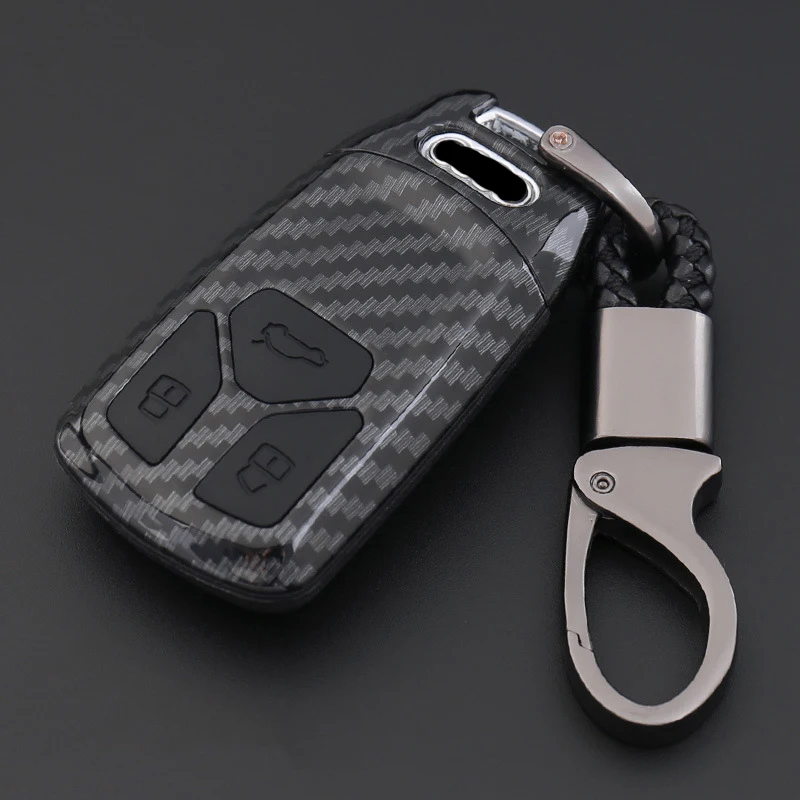 ABS корпус из углеродного волокна + силиконовая крышка дистанционного ключа