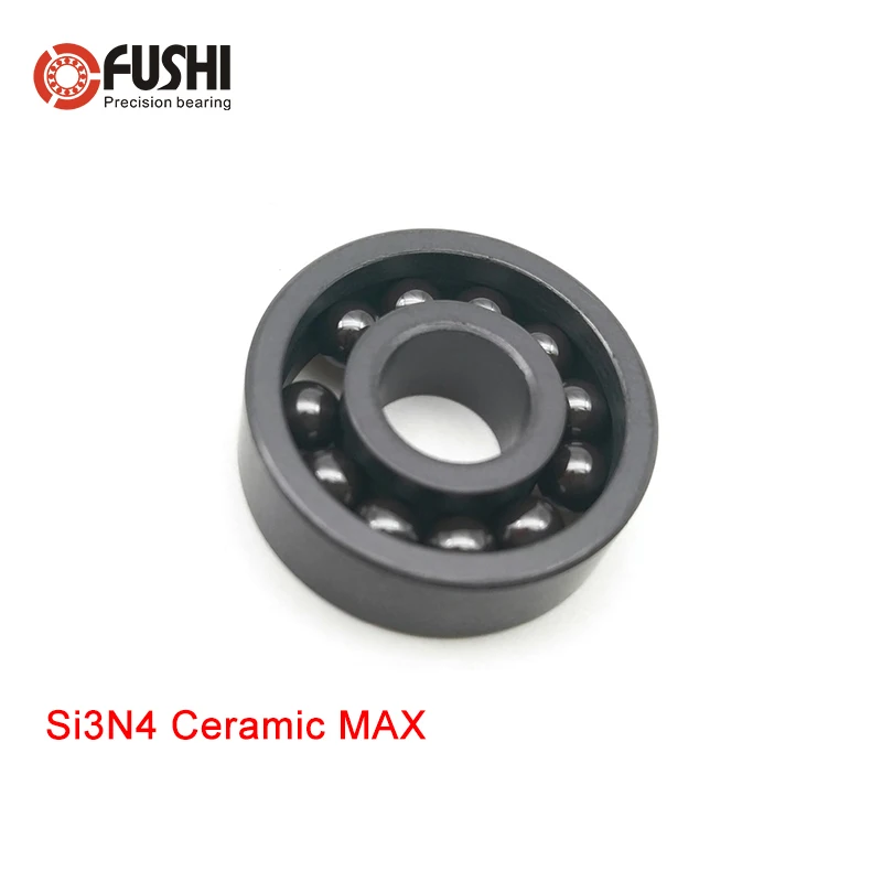 

6201 MAX Full Ceramic Bearing Si3N4 1PC 12*32*10 mm Full Balls 6201 CE Ceramic Ball Bearings 6201CE