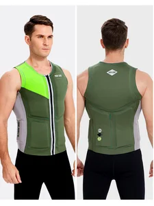 Неопреновый спасательный жилет для рафтинга для взрослых, безопасная спасательный водный жилет для спорта, рыбалки, каякинга, лодочного спорта, плавания, дрифтинга