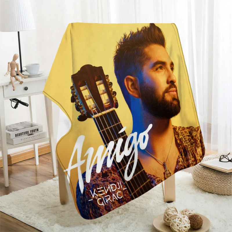 ?? Musifeカスタムkendji Giracフランネル毛布デザイン独自の毛布フランネル毛布ソファdiyのドロップシッピング