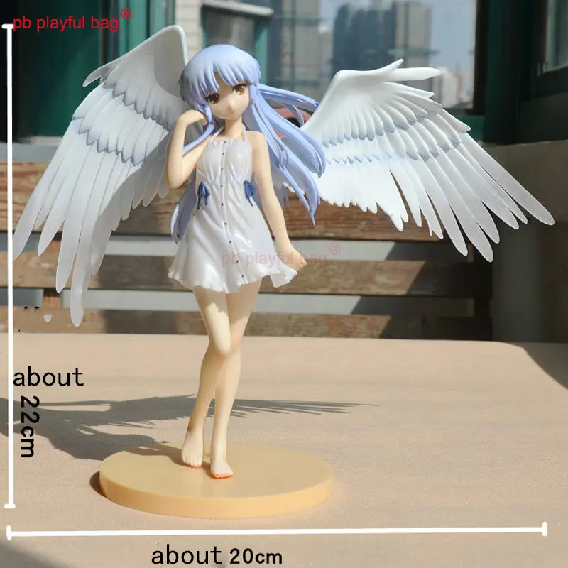 Сердцебиение человека в форме ангела AngelBeats Лихуа играет wings of Архангел красивая девушка 20 см Рисунок OD01 от AliExpress RU&CIS NEW