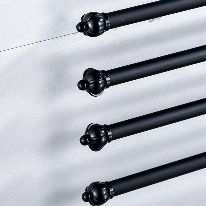 

Swivel Towel Bar Space Aluminum 4 Arms Rotate Bathroom Towels Hanging Independent and Clean Piano Paint Technology