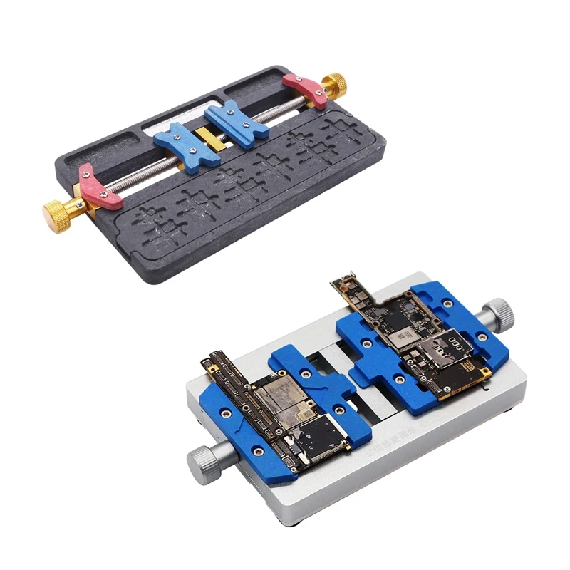 

Mobile Phone Soldering Repair Tool Motherboard PCB Holder & MJ K23 Dual Shaft PCB Soldering Holder
