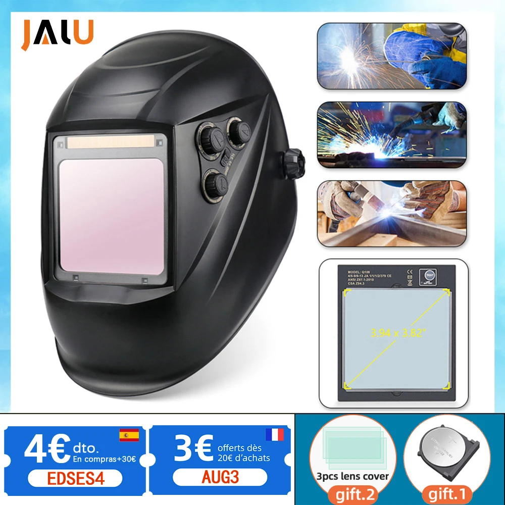 Истинный цвет авто затемнения сварочный шлем большая площадь обзора сварочная