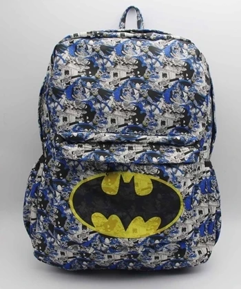 Модный рюкзак с мультипликационным рисунком для мужчин и женщин школьный ранец